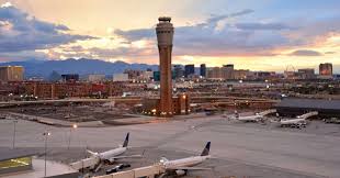 McCarron International Airport in Las Vegas, Nevada. Flying to the Grand Canyon isn't alway easy.
